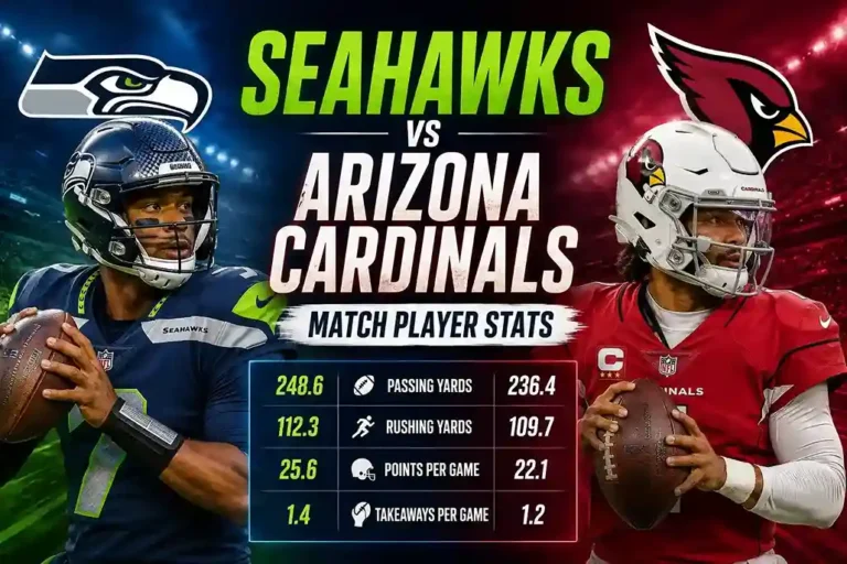 Seahawks vs Arizona Cardinals Player Stats