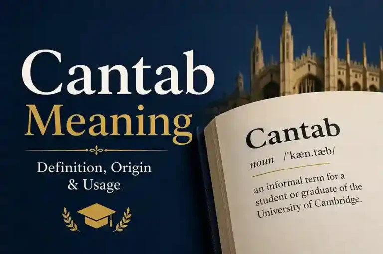Cantab Meaning