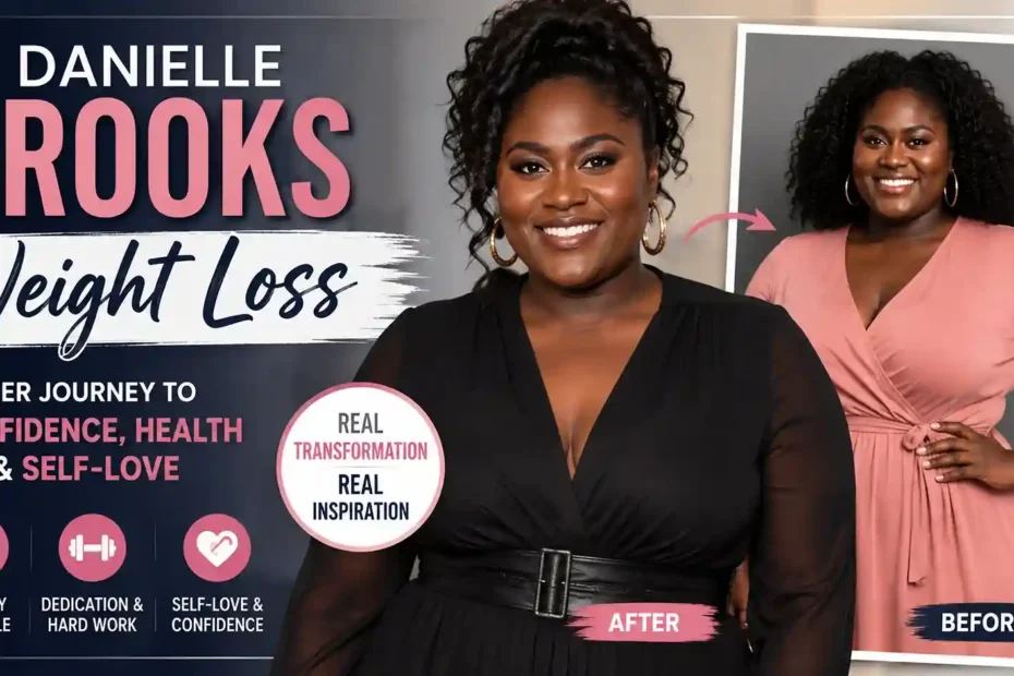 Danielle Brooks weight loss journey transformation and healthy lifestyle