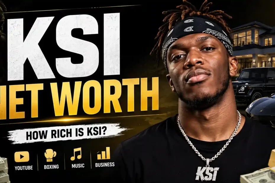 KSI net worth, earnings, career, boxing, music and business