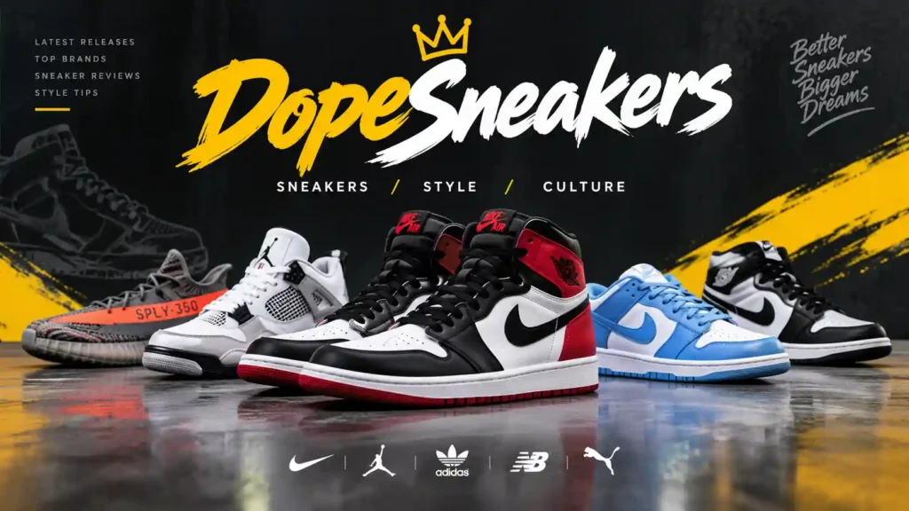 DopeSneakers: The Complete Guide to Styles, Brands, and Smart Buying