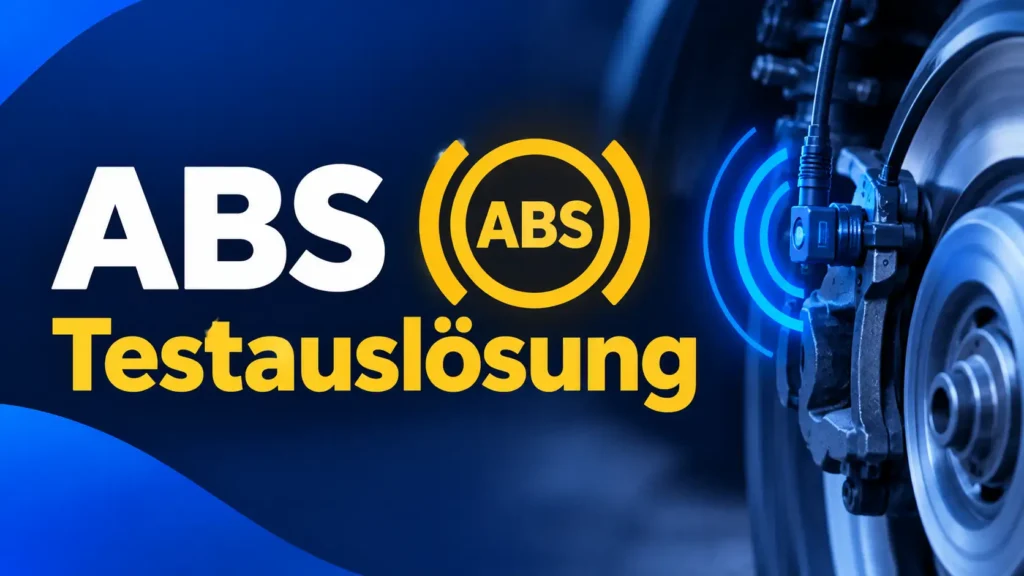 ABS Testauslösung Explained: How Your Anti-Lock Braking System Activates and Protects You